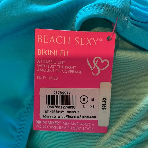 Victoria’s Secret Blue Bikini Bottom NWT - Picture 6 of 7